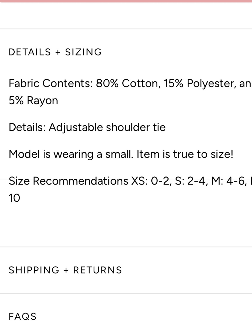 Le lis Denim Tie-Shoulder Shift Dress - Blue - Picture 5 of 5